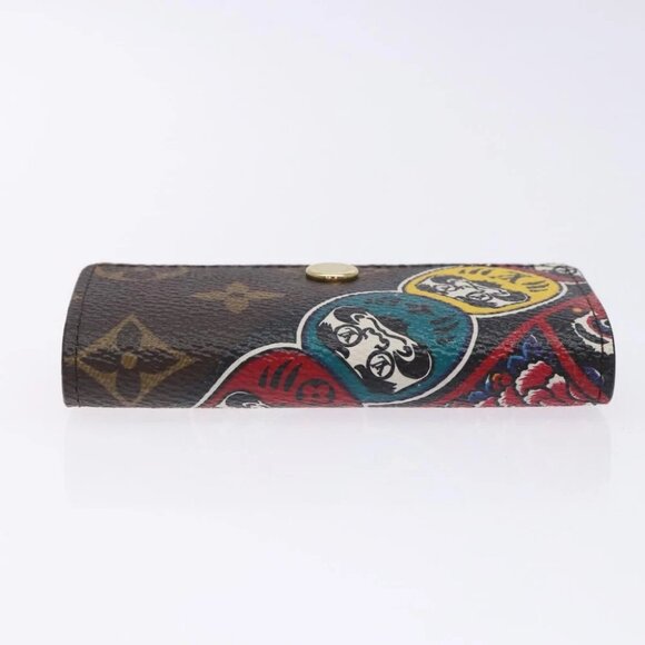 LOUIS VUITTON Monogram Kabuki Daruma Multicles 4 Key Case - Picture 6 of 15